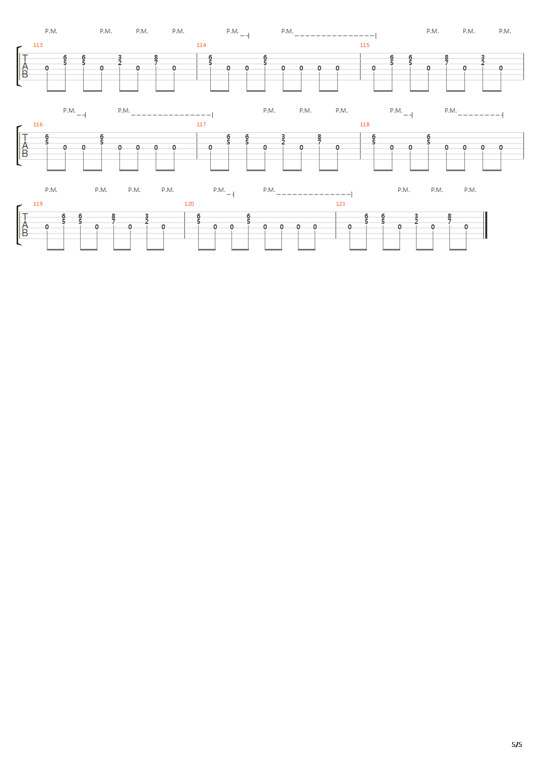 Monsterman吉他谱