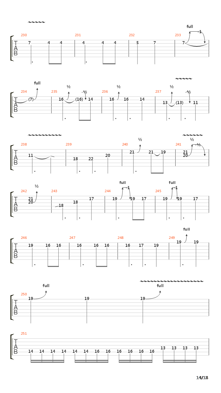 Stampede吉他谱