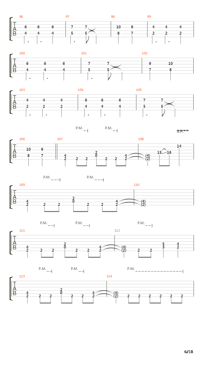 Stampede吉他谱