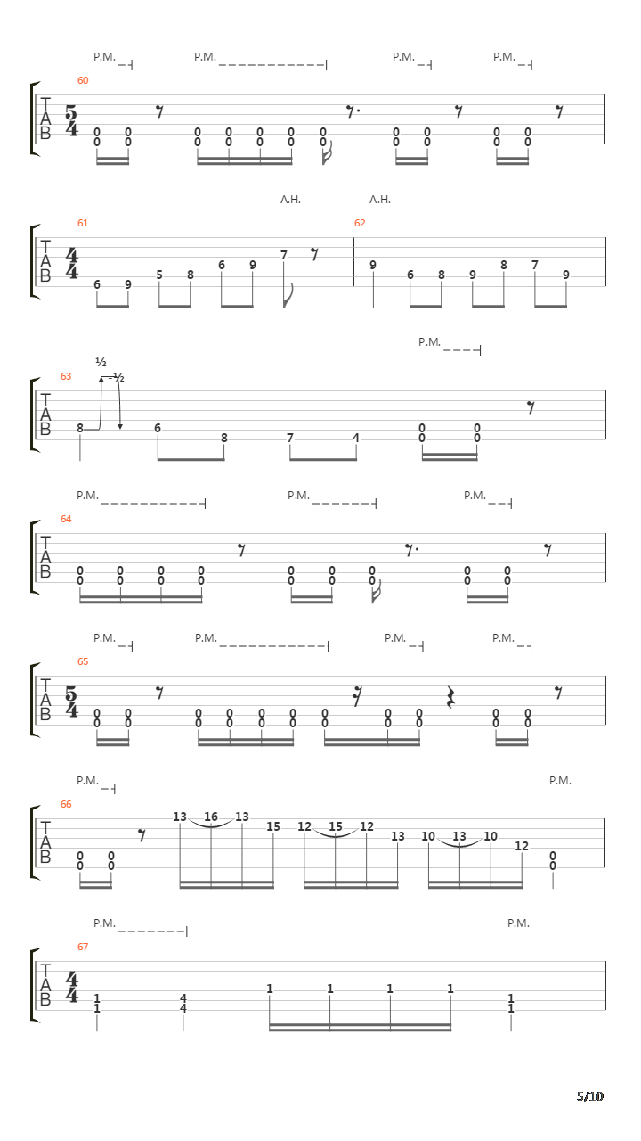 A Descent吉他谱