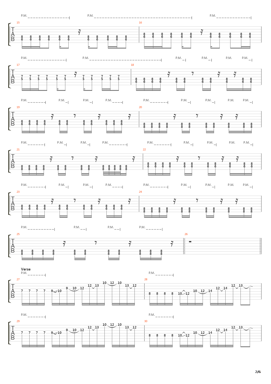 Automatic Motion吉他谱