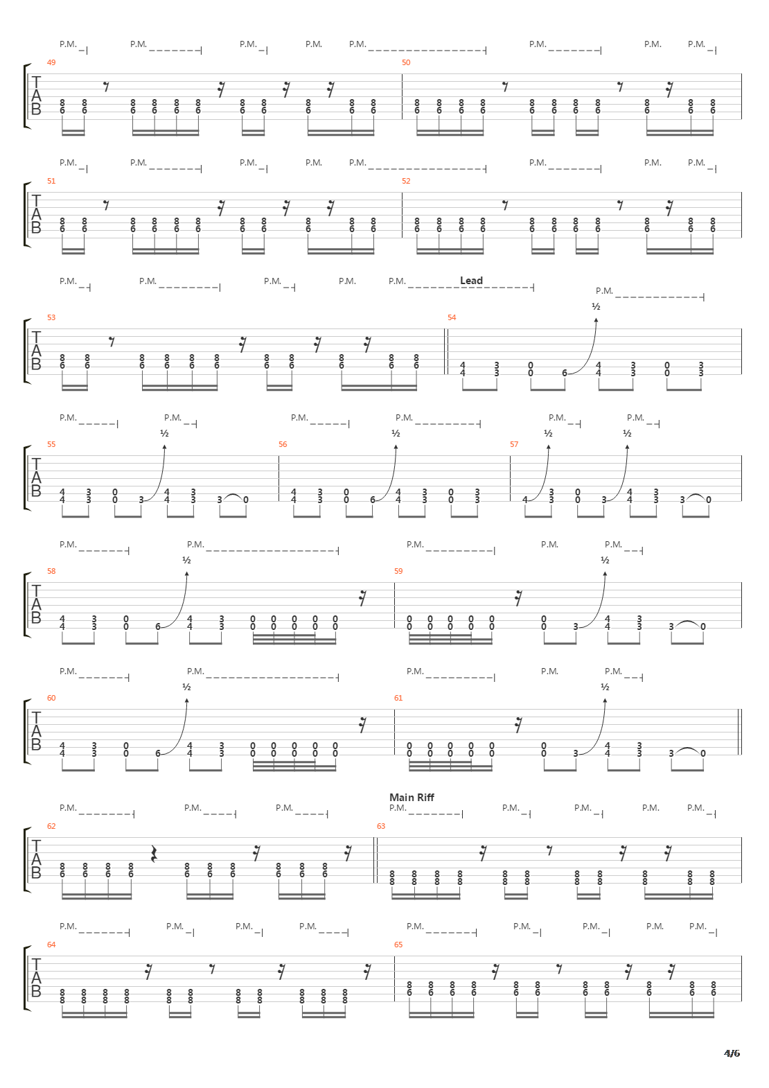 Automatic Motion吉他谱