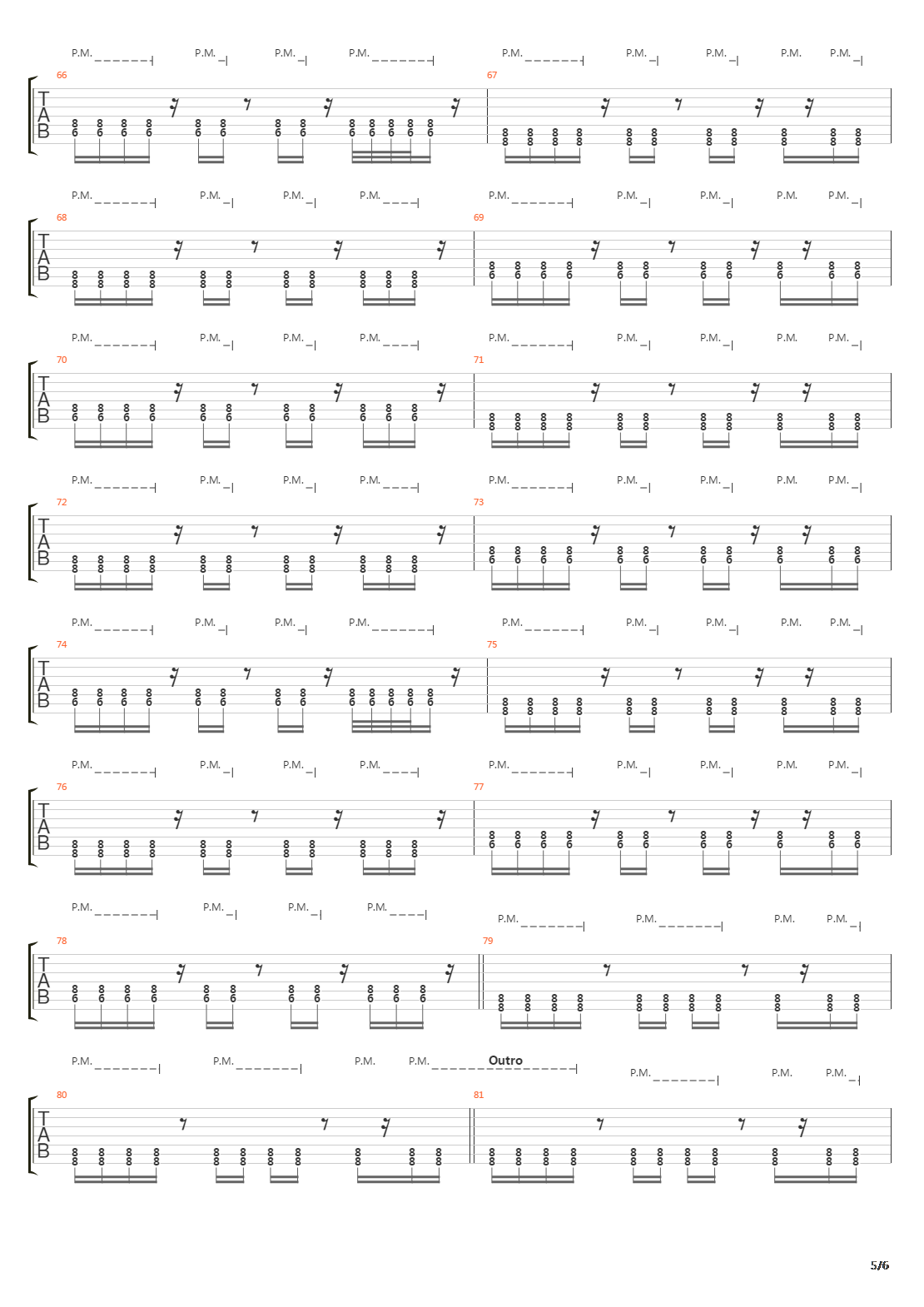 Automatic Motion吉他谱