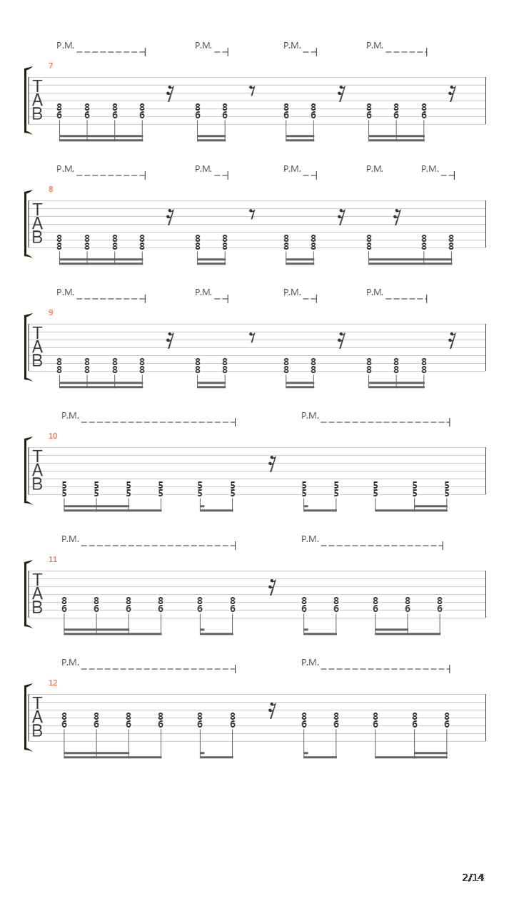 Automatic Motion吉他谱