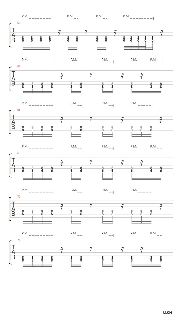 Automatic Motion吉他谱