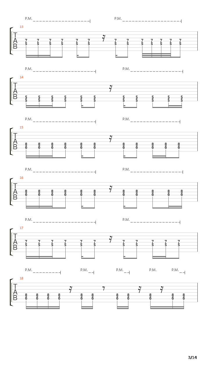 Automatic Motion吉他谱