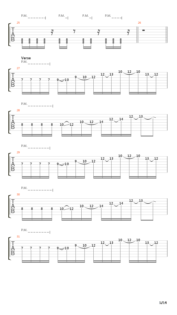 Automatic Motion吉他谱