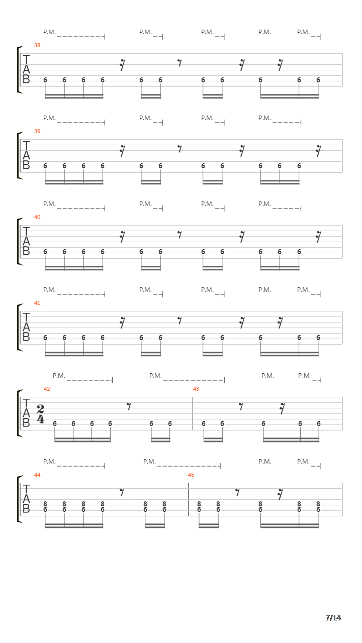 Automatic Motion吉他谱