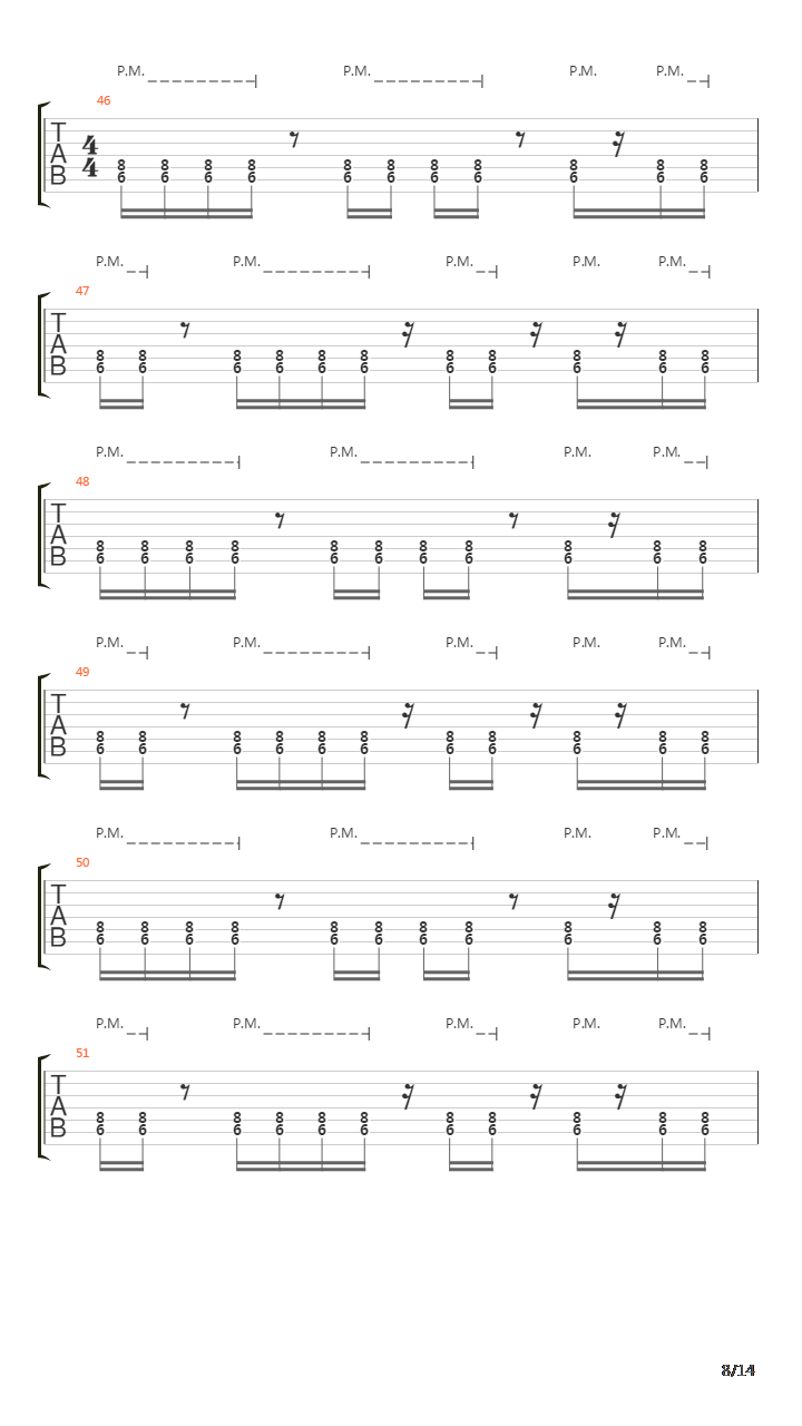 Automatic Motion吉他谱