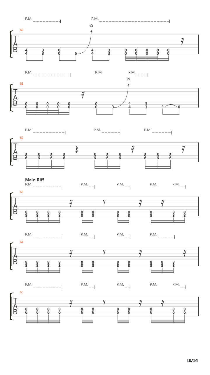 Automatic Motion吉他谱