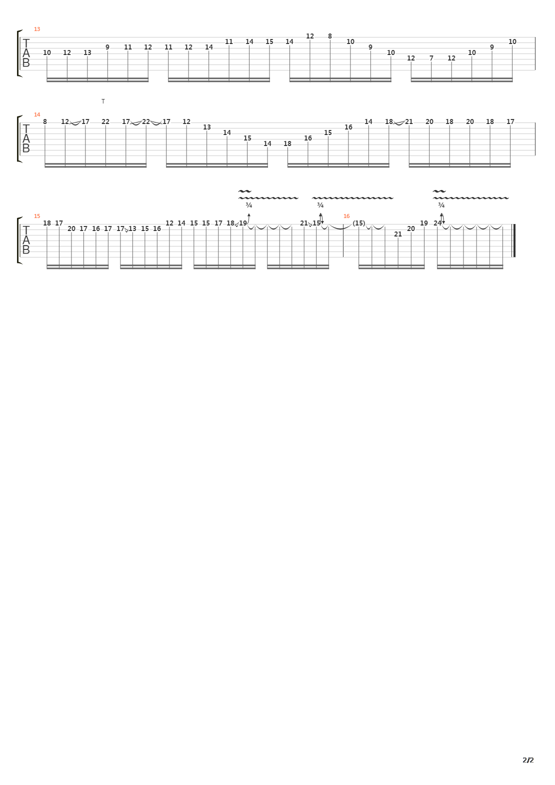 Devastate吉他谱