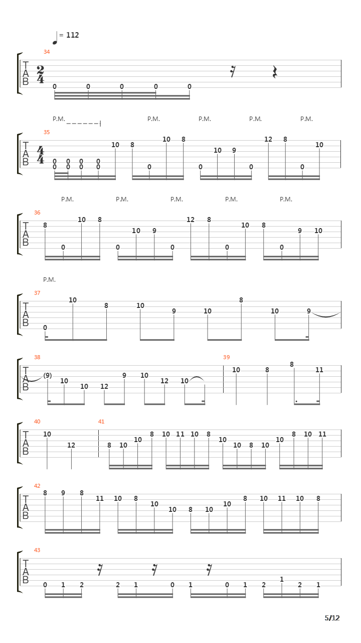 Empires Erased吉他谱