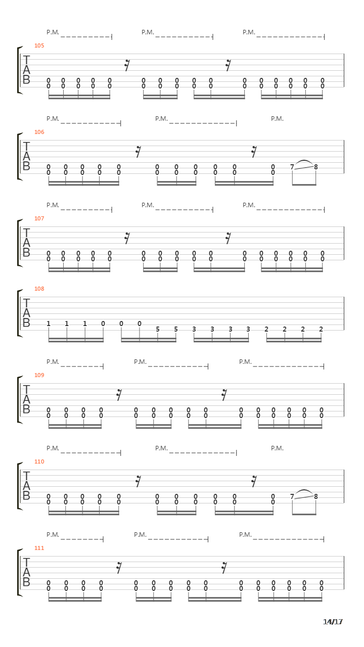 Follow The Signs吉他谱