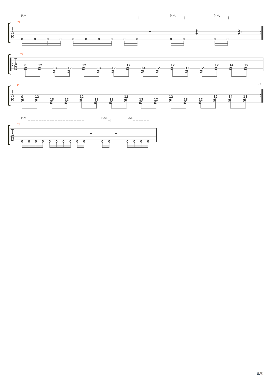 Machine吉他谱