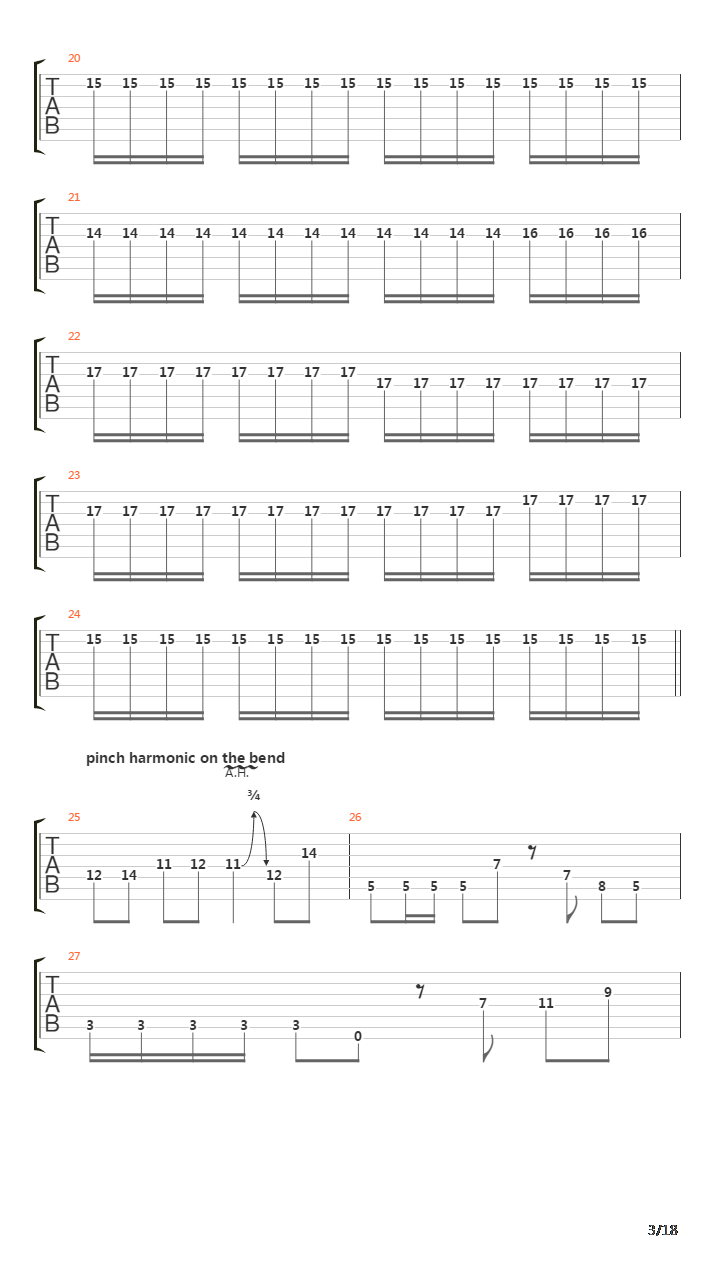 Singularity吉他谱