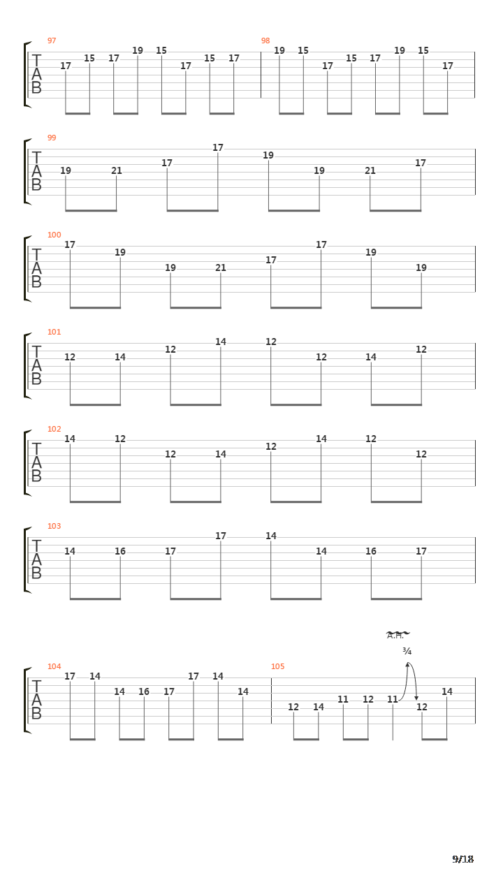 Singularity吉他谱