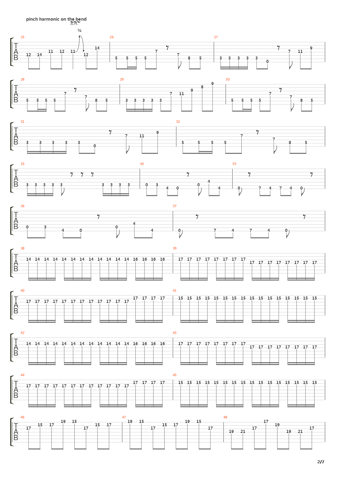 Singularity吉他谱