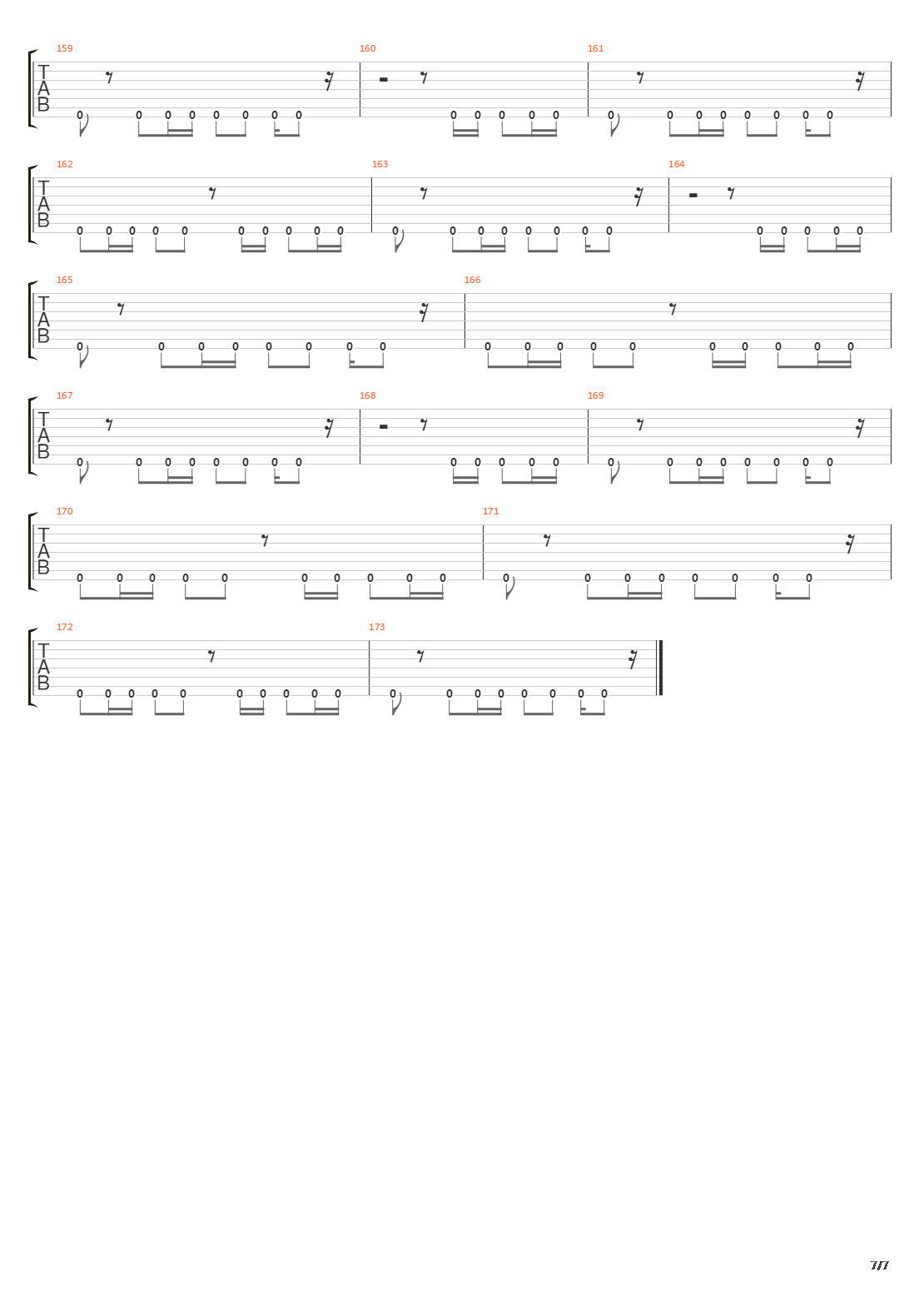 Singularity吉他谱