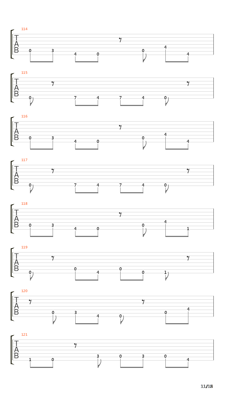 Singularity吉他谱