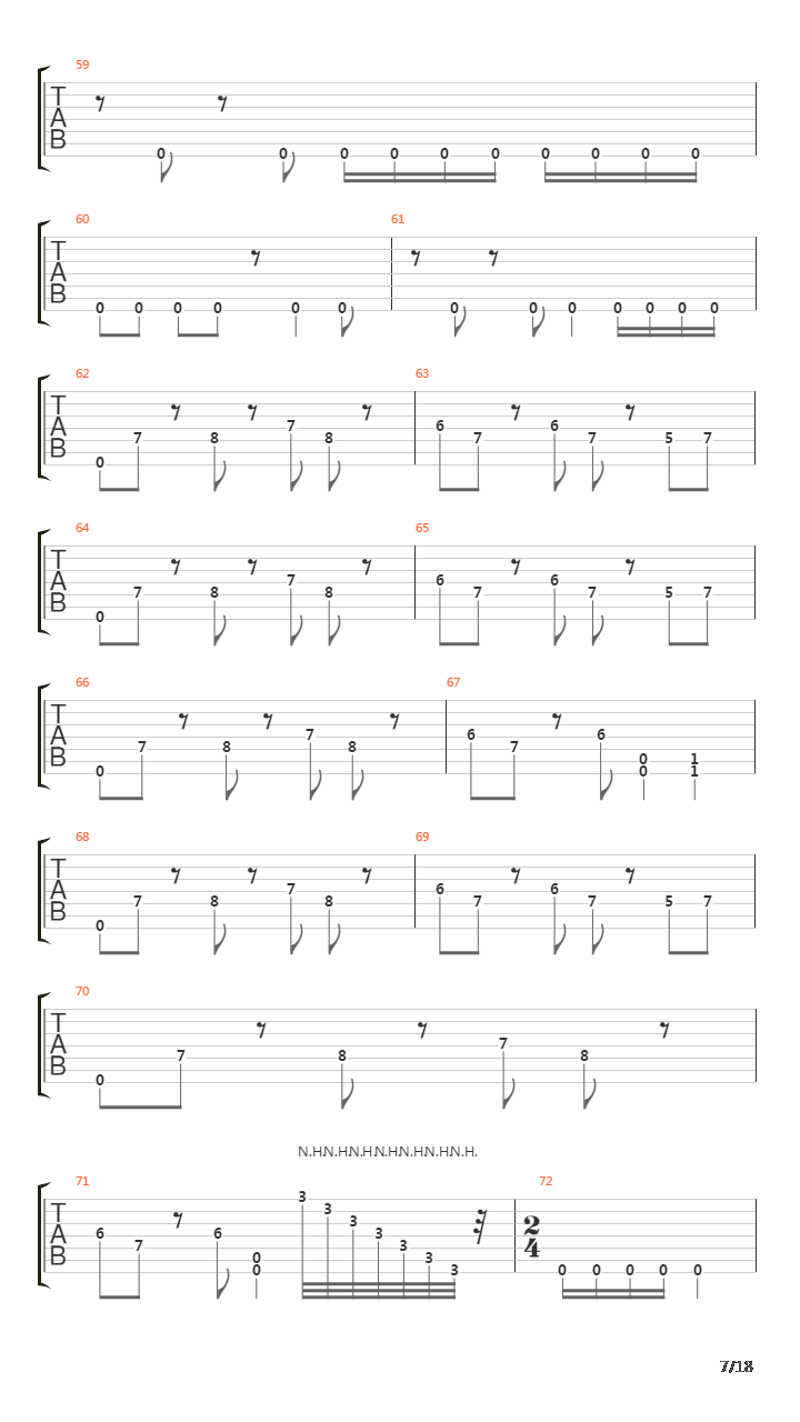 Singularity吉他谱