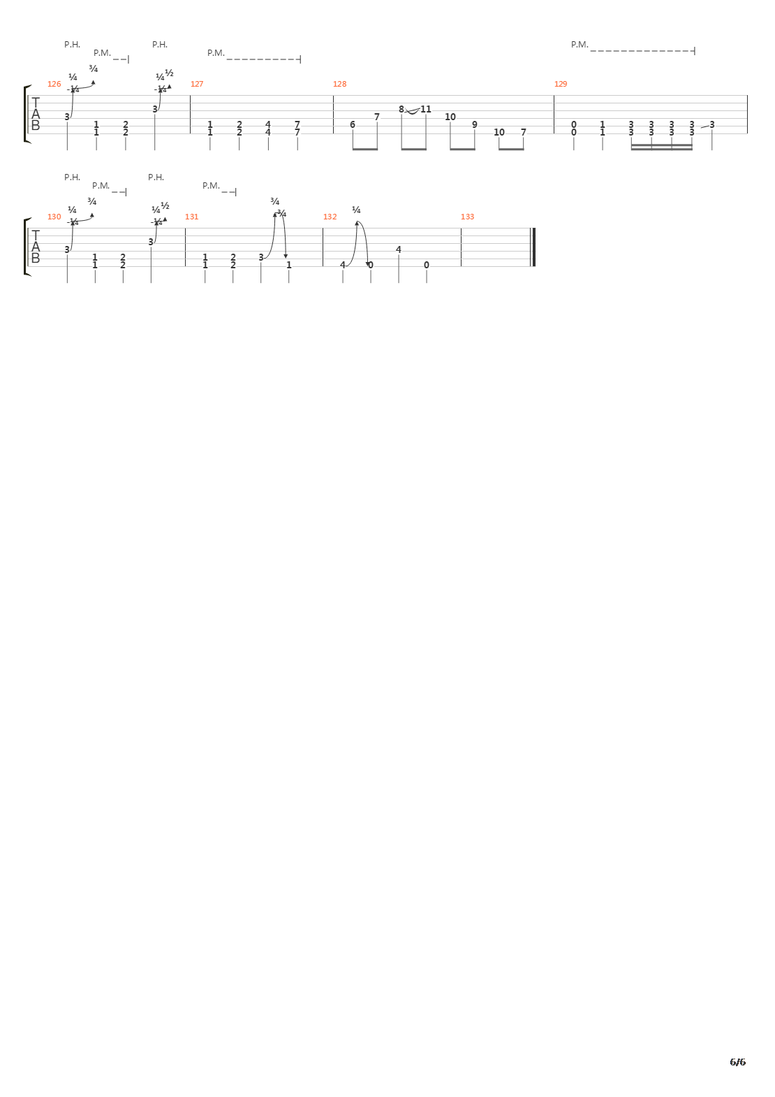 Thrive吉他谱