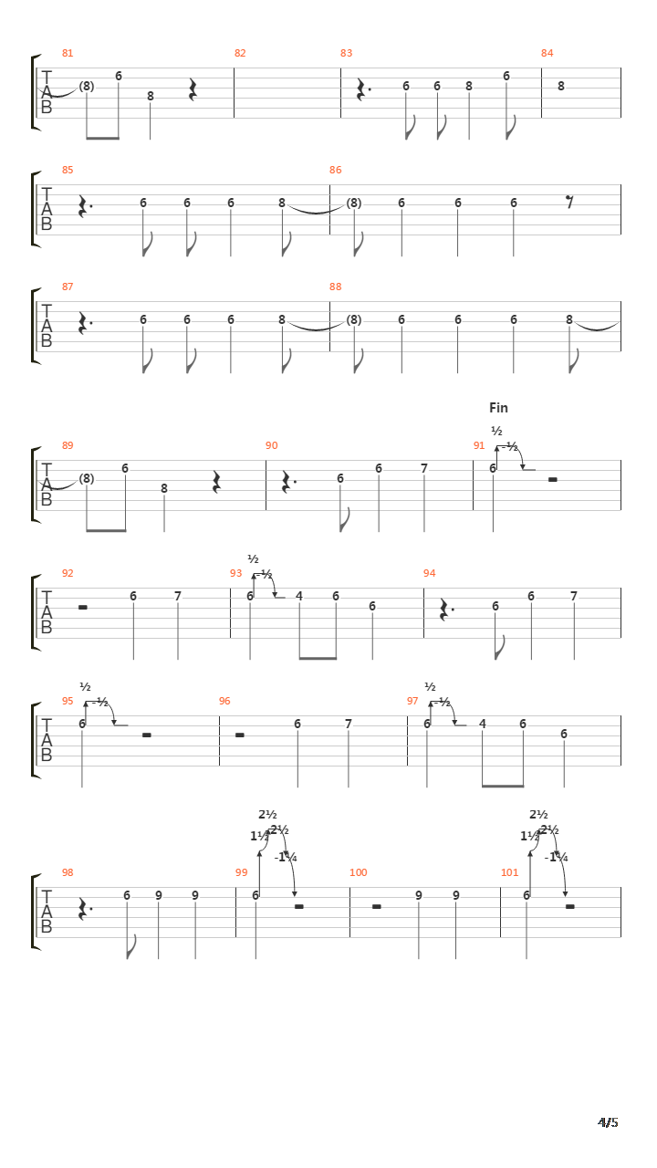 Banquet吉他谱