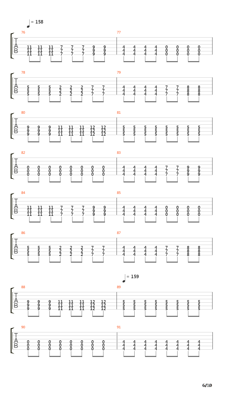 Kettling吉他谱