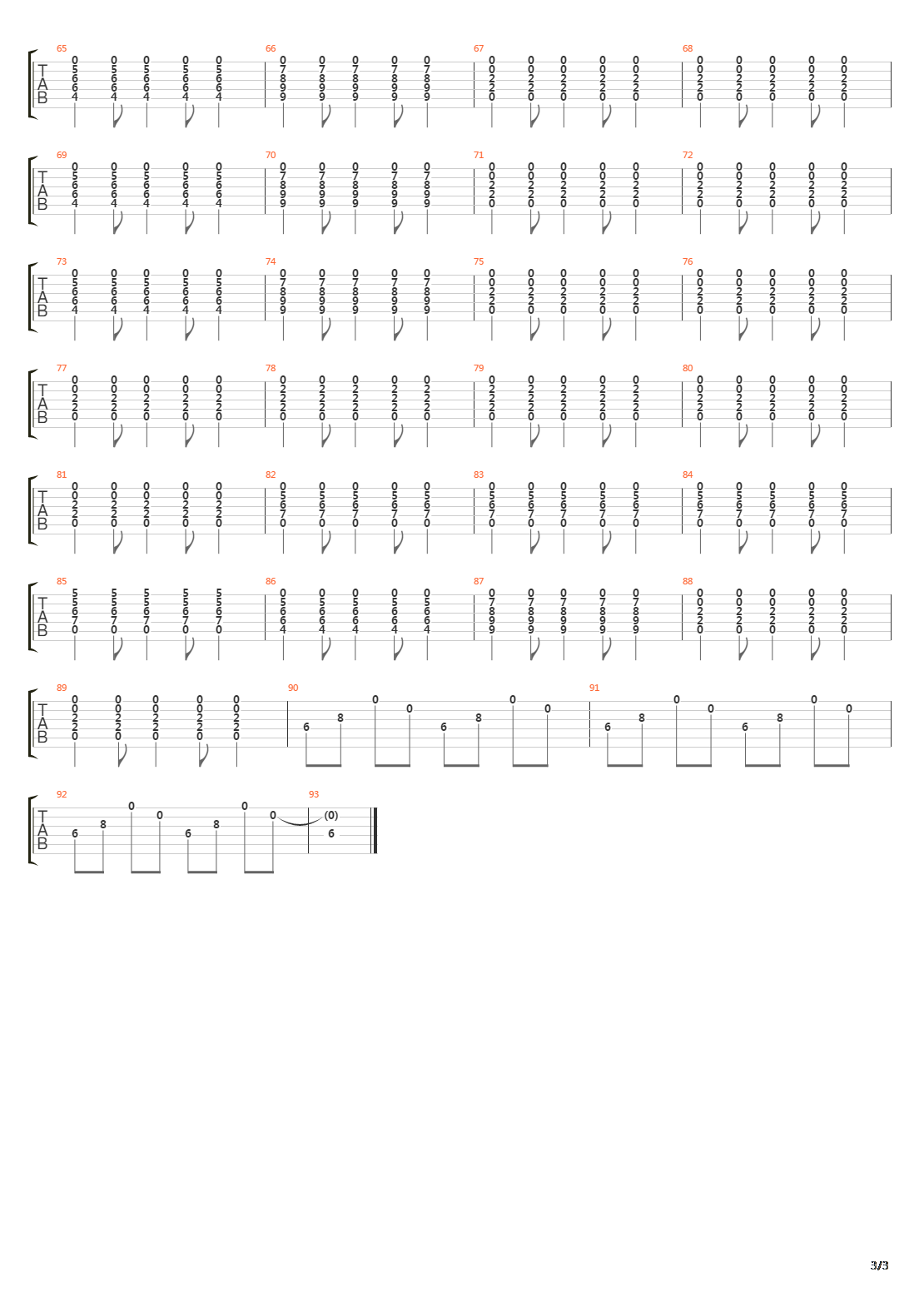 Plans吉他谱