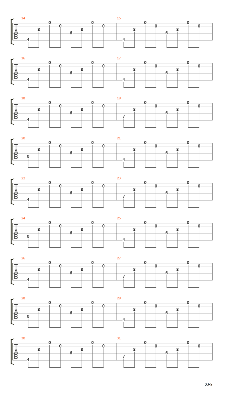 Plans吉他谱