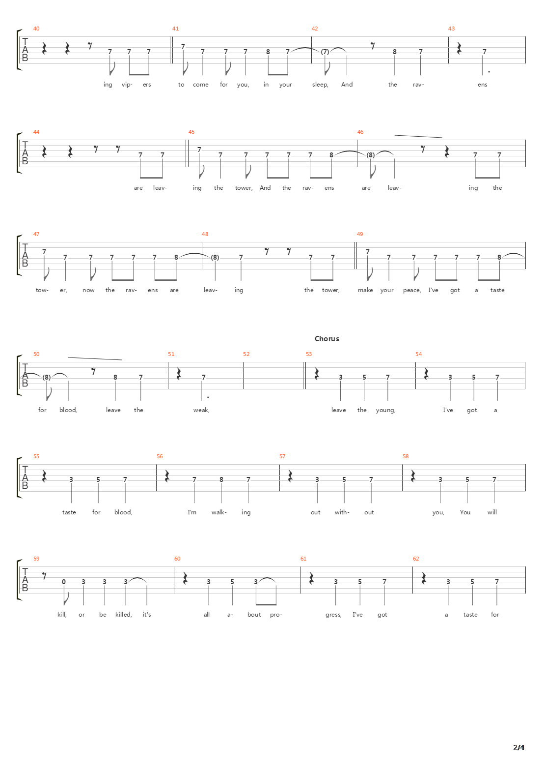 Plans吉他谱