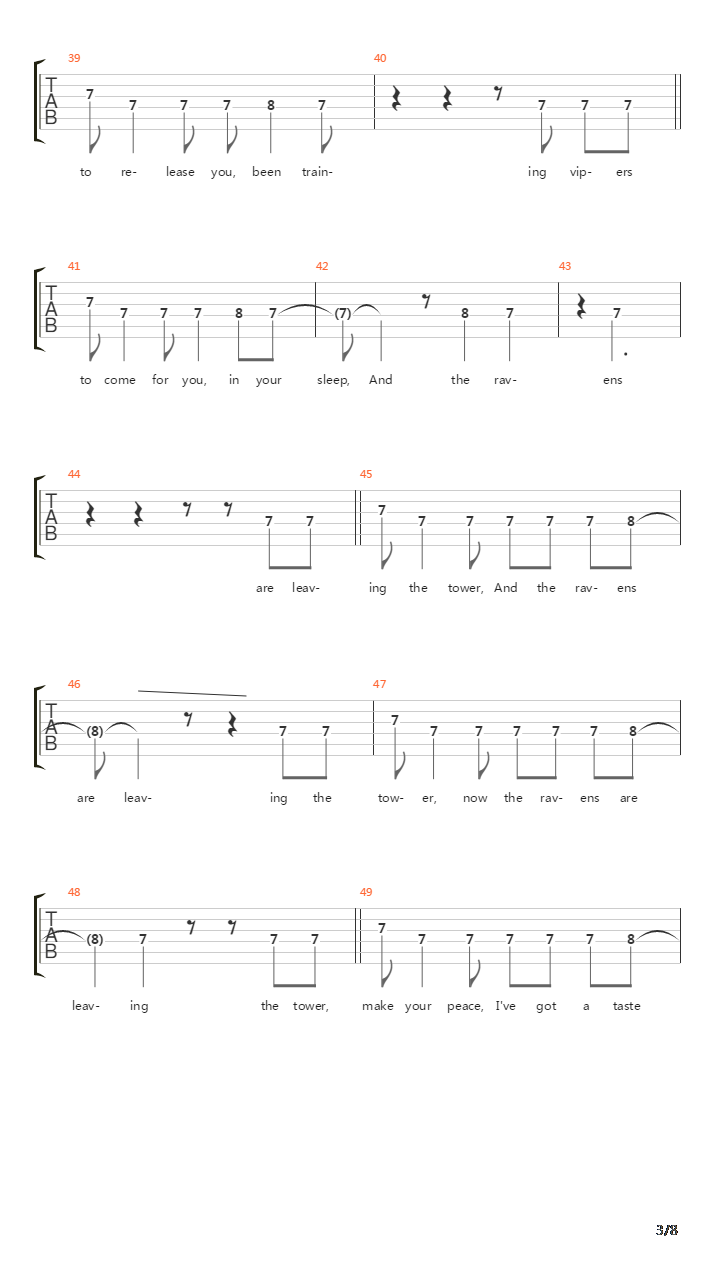 Plans吉他谱