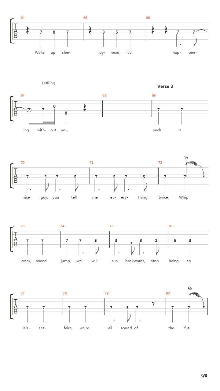 Plans吉他谱