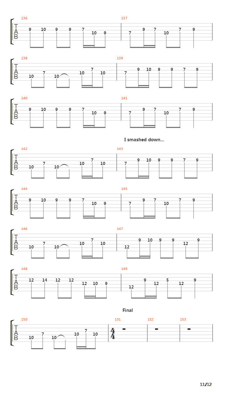 A Dark Passage吉他谱