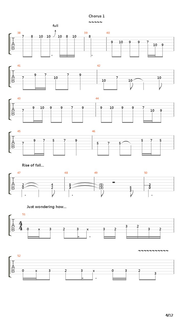 A Dark Passage吉他谱