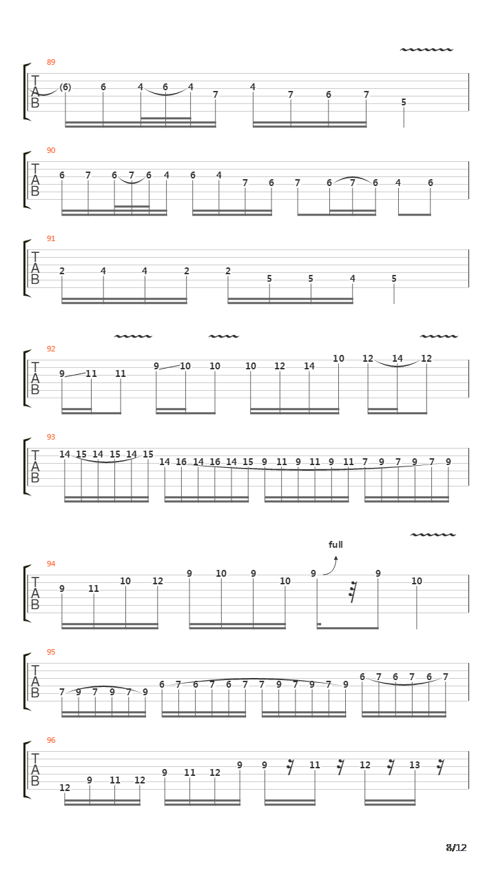 A Dark Passage吉他谱