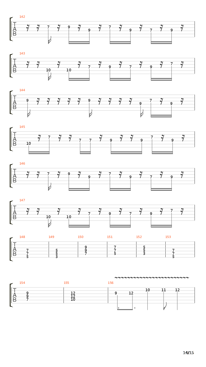 Fly吉他谱