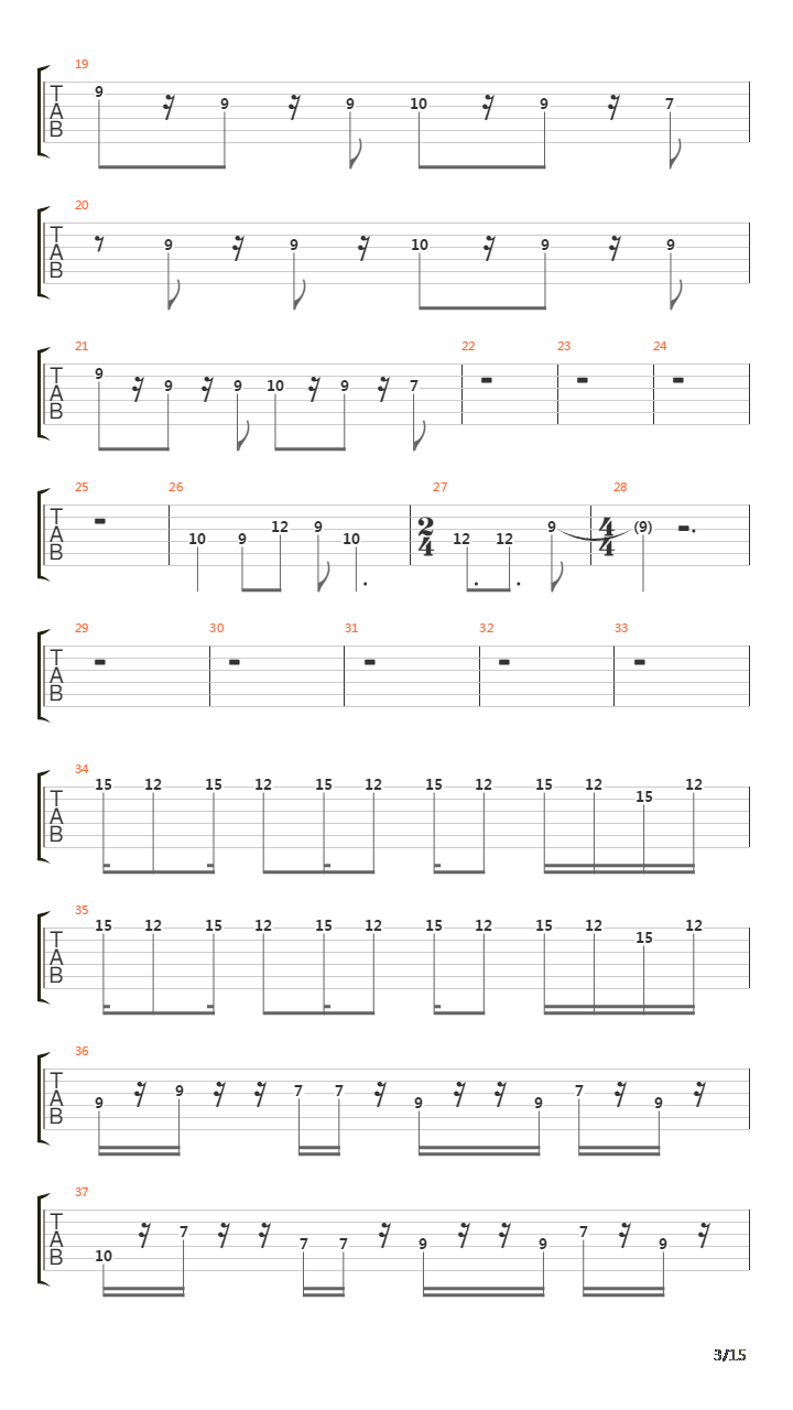 Fly吉他谱