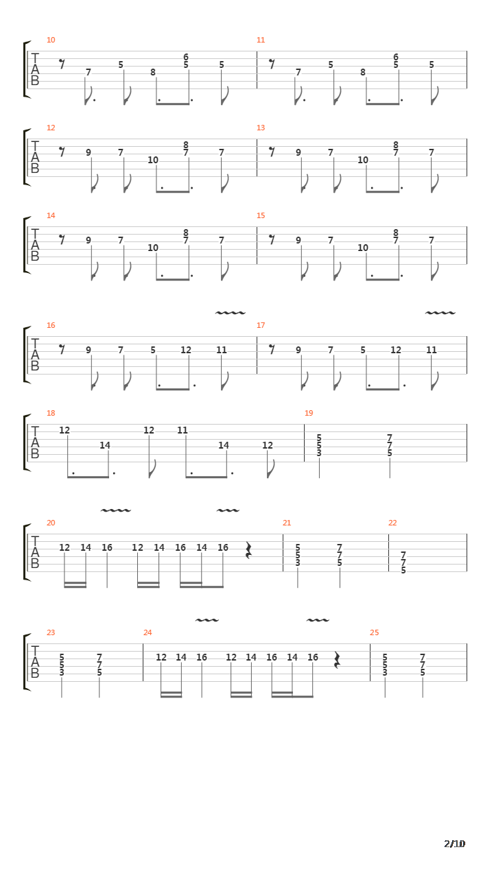 Into The Storm吉他谱