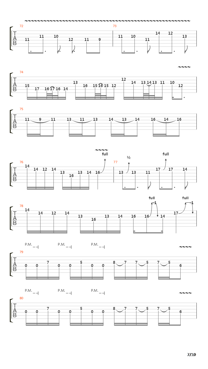 Into The Storm吉他谱