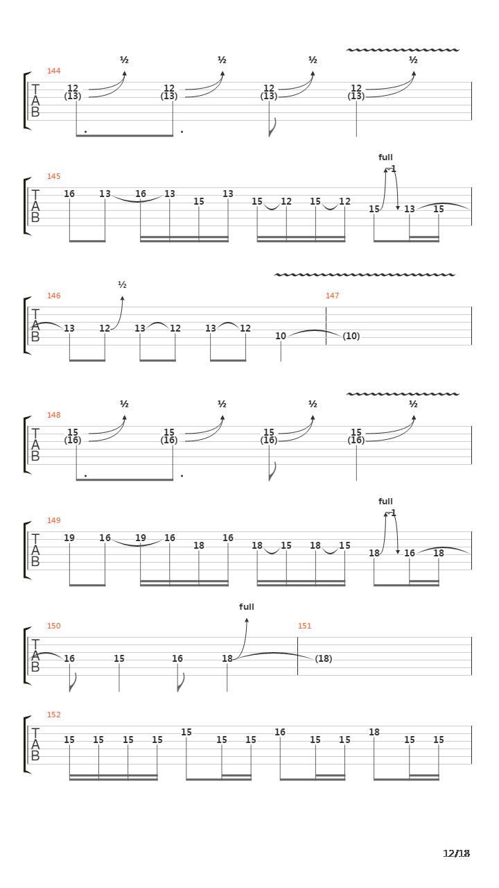 Journey Through The Dark吉他谱