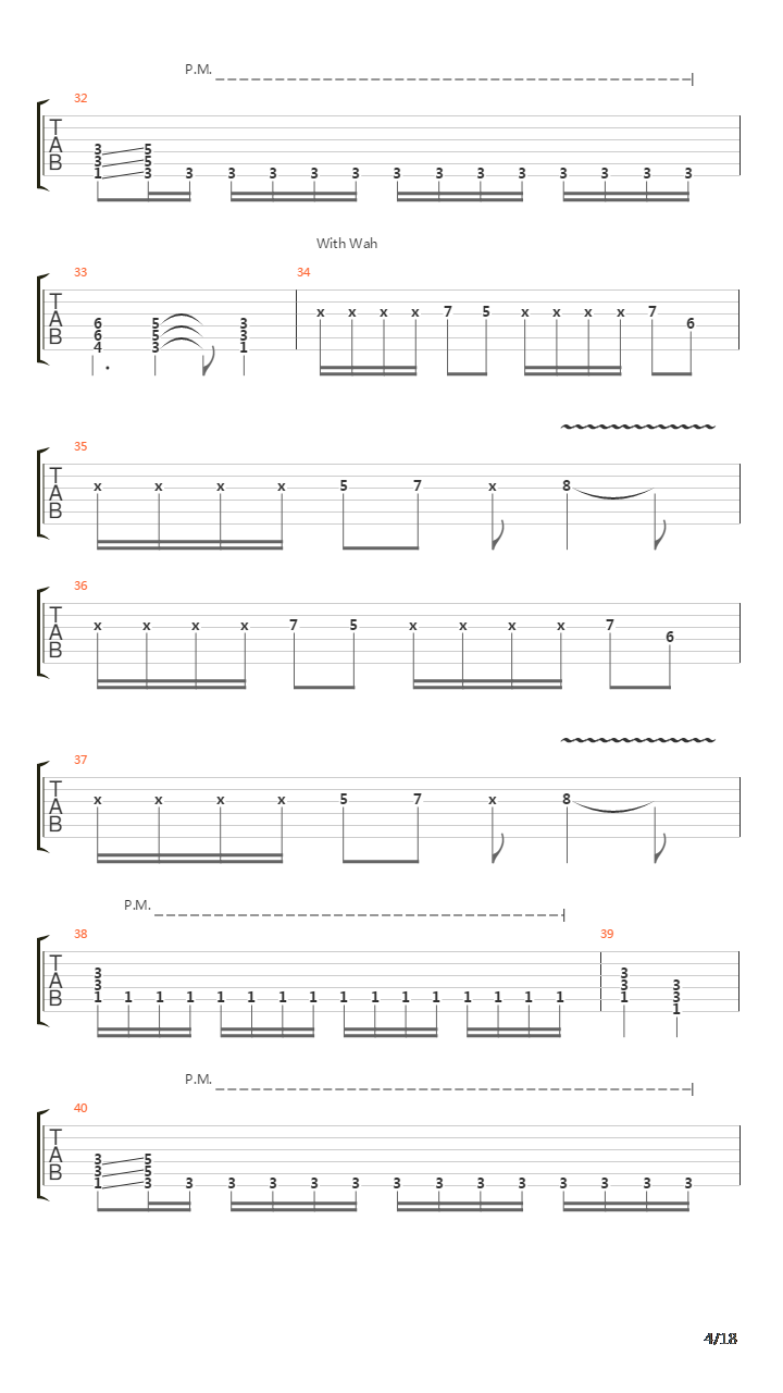 Journey Through The Dark吉他谱