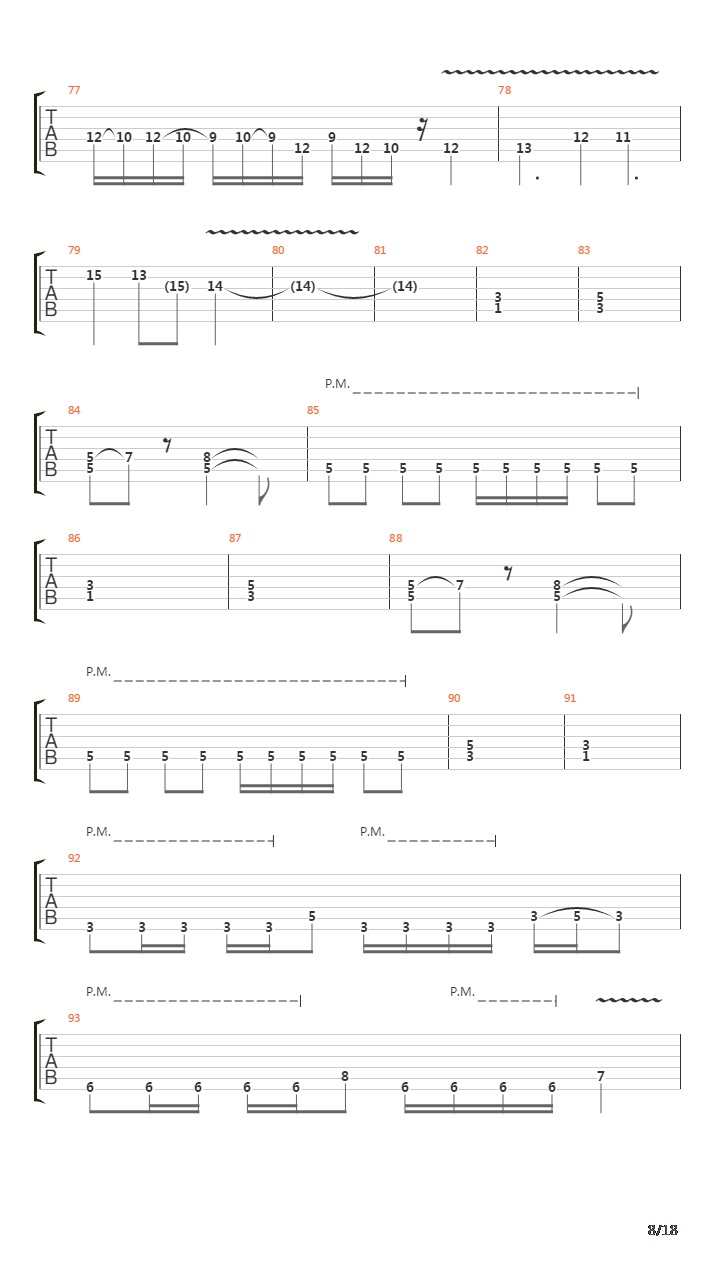 Journey Through The Dark吉他谱