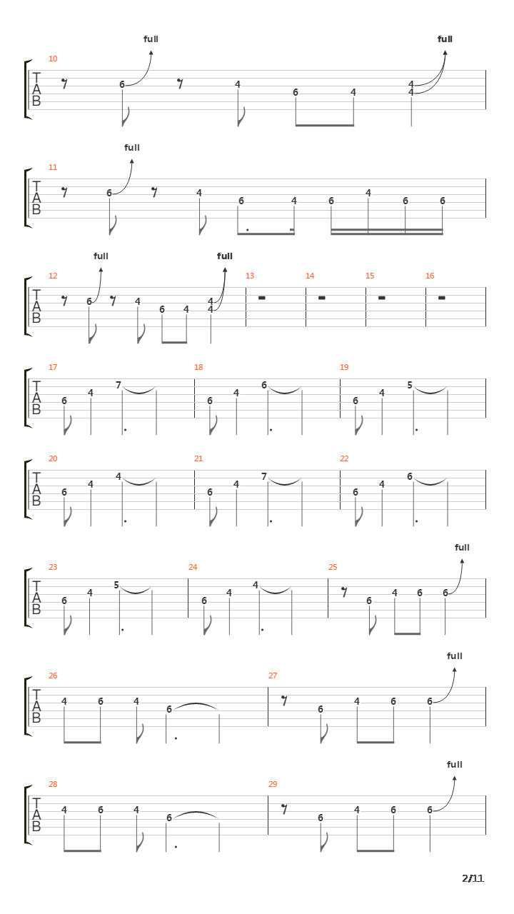 Sadly Sings Destiny吉他谱