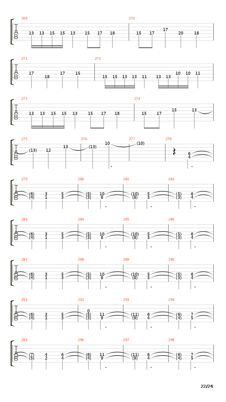 Somewhere Far Beyond吉他谱