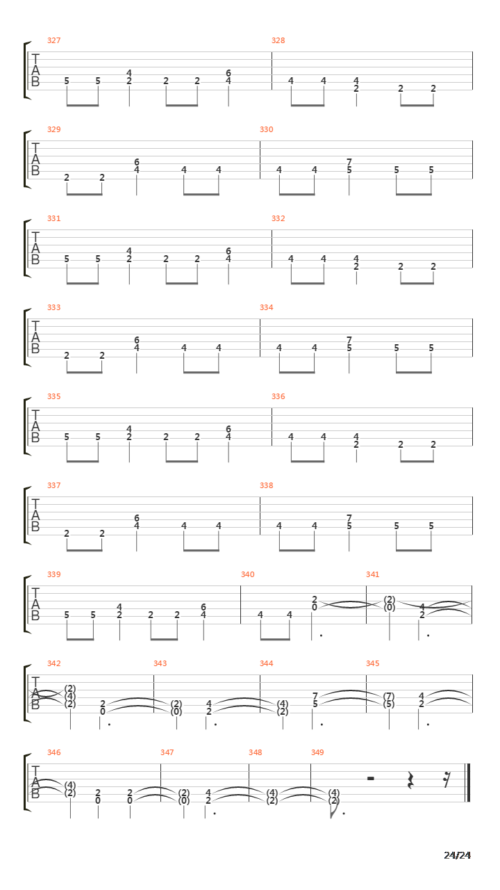 Somewhere Far Beyond吉他谱