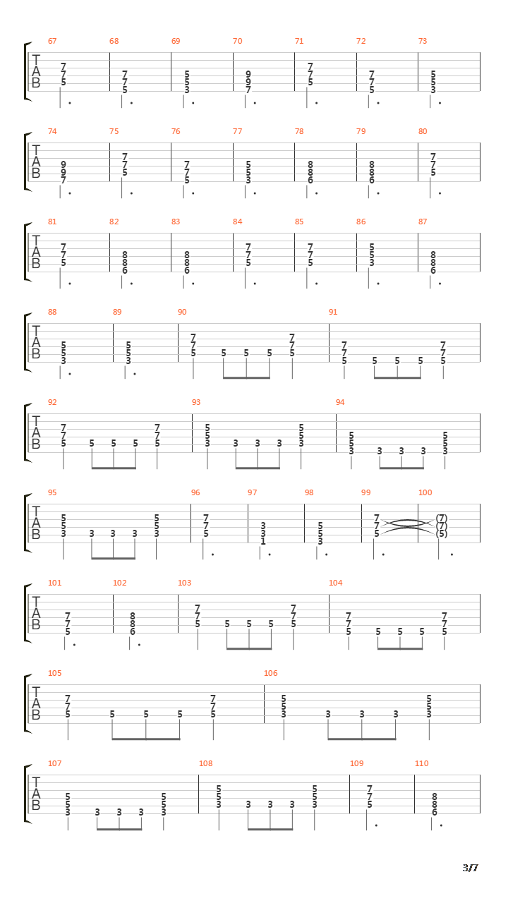 The Bards Song吉他谱