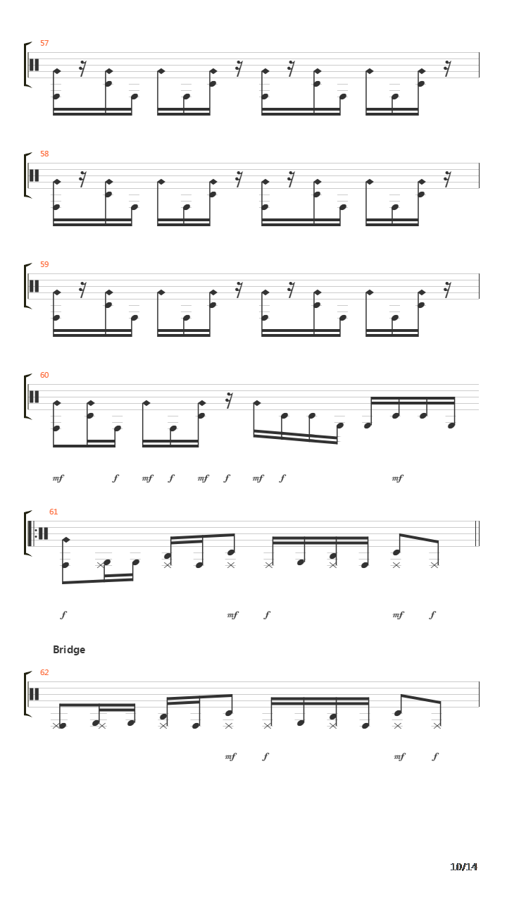 Days Of The Phoenix吉他谱