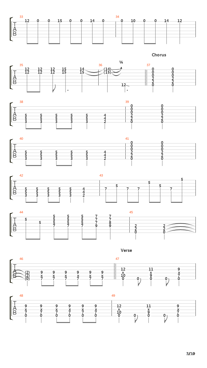 Leaving Song Part 2吉他谱