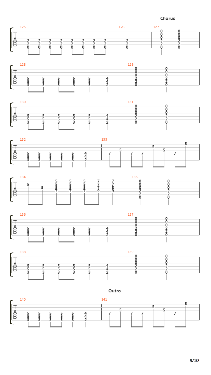 Leaving Song Part 2吉他谱