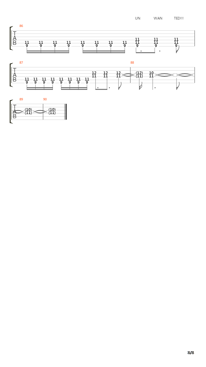 Lower It吉他谱